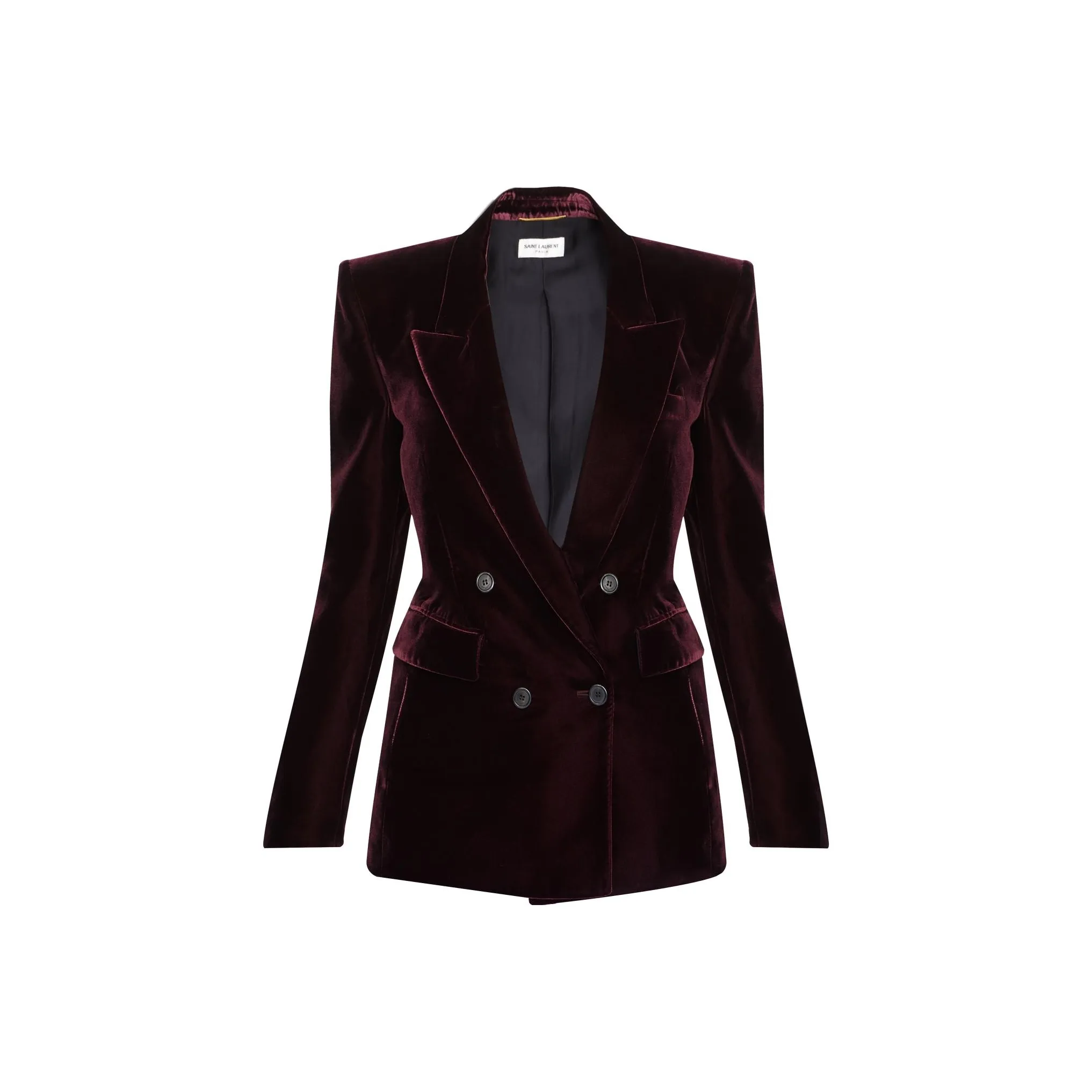 SAINT LAURENT Double Breasted Buttoned Jacket