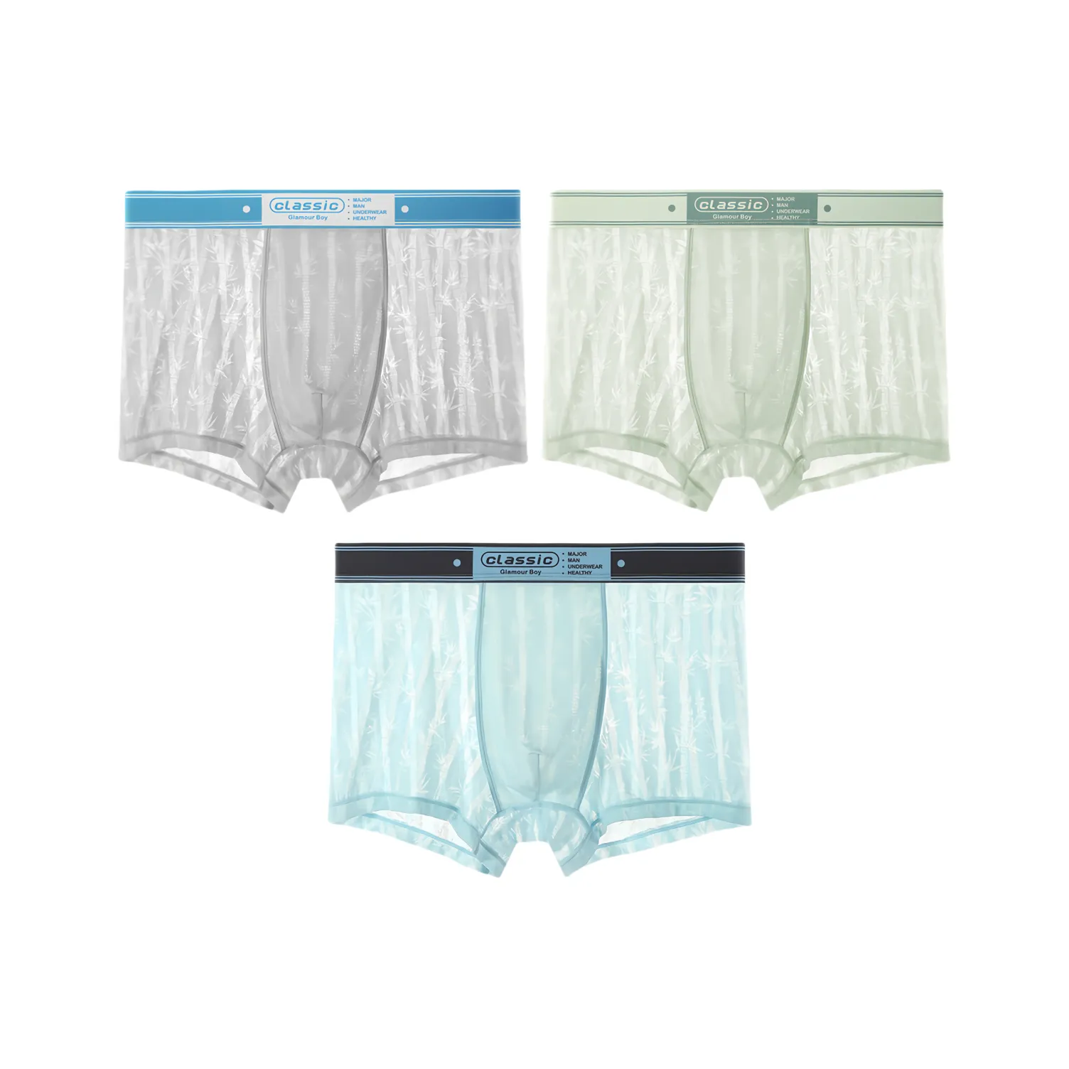 Lan Miao Мужское нижнее белье 3 упаковки