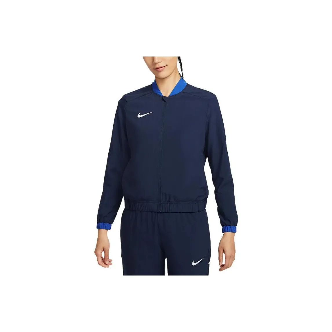 Nike Dri Fit Jackets Women's Dark Navy Blue