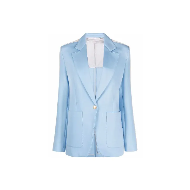 PALM ANGELS Side stripe Buttoned Blazer