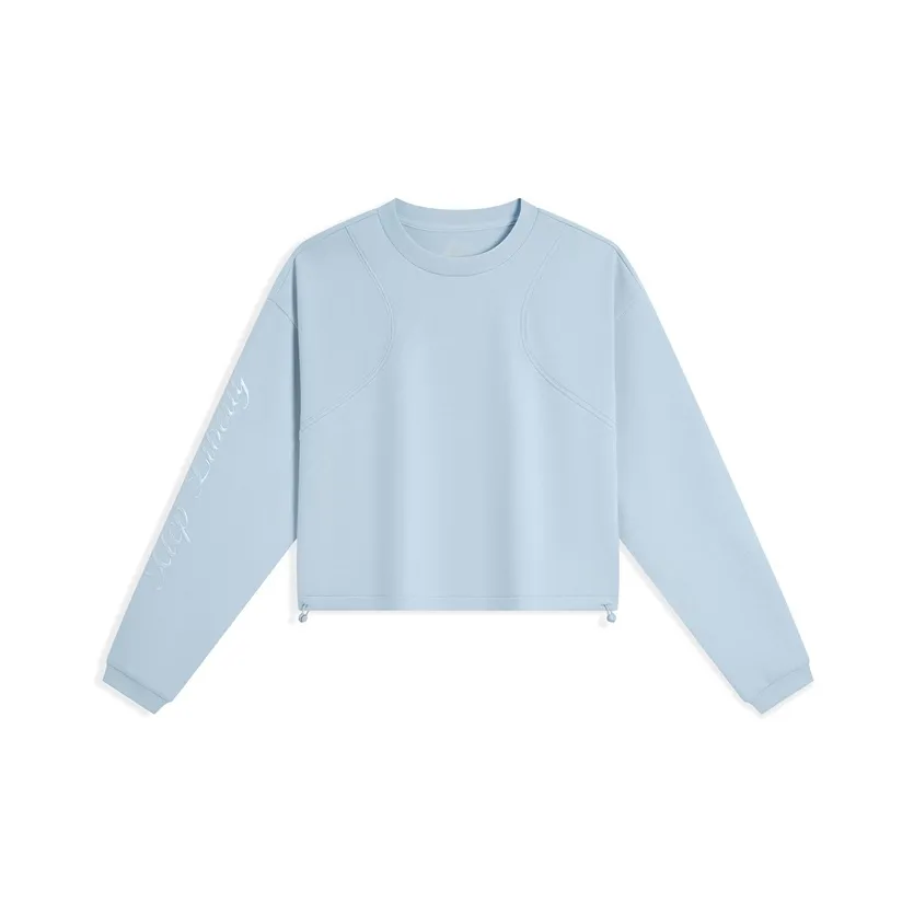 XTEP Sports Life Collection Sweatshirt Women's Misty Stream Blue