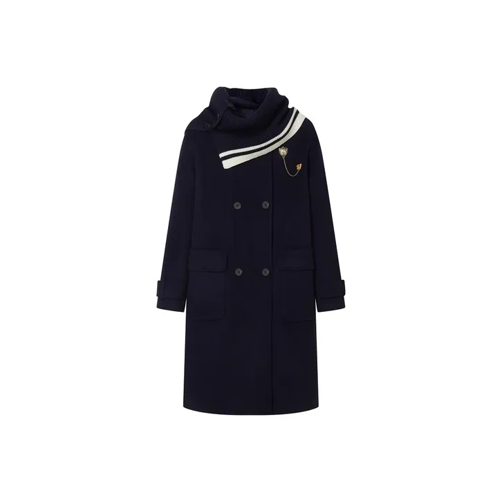 Teenie Weenie Coats Women's Navy Blue
