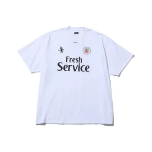 Fresh Service Белая Мужская Рубашка
