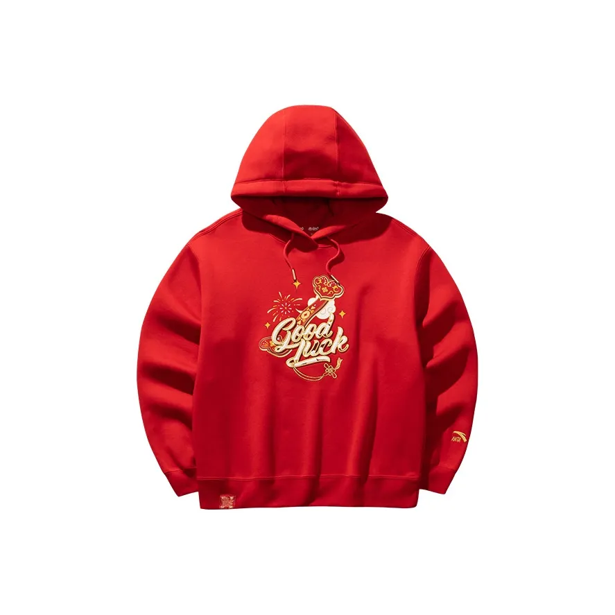 ANTA Толстовка Женская Богатая Красная