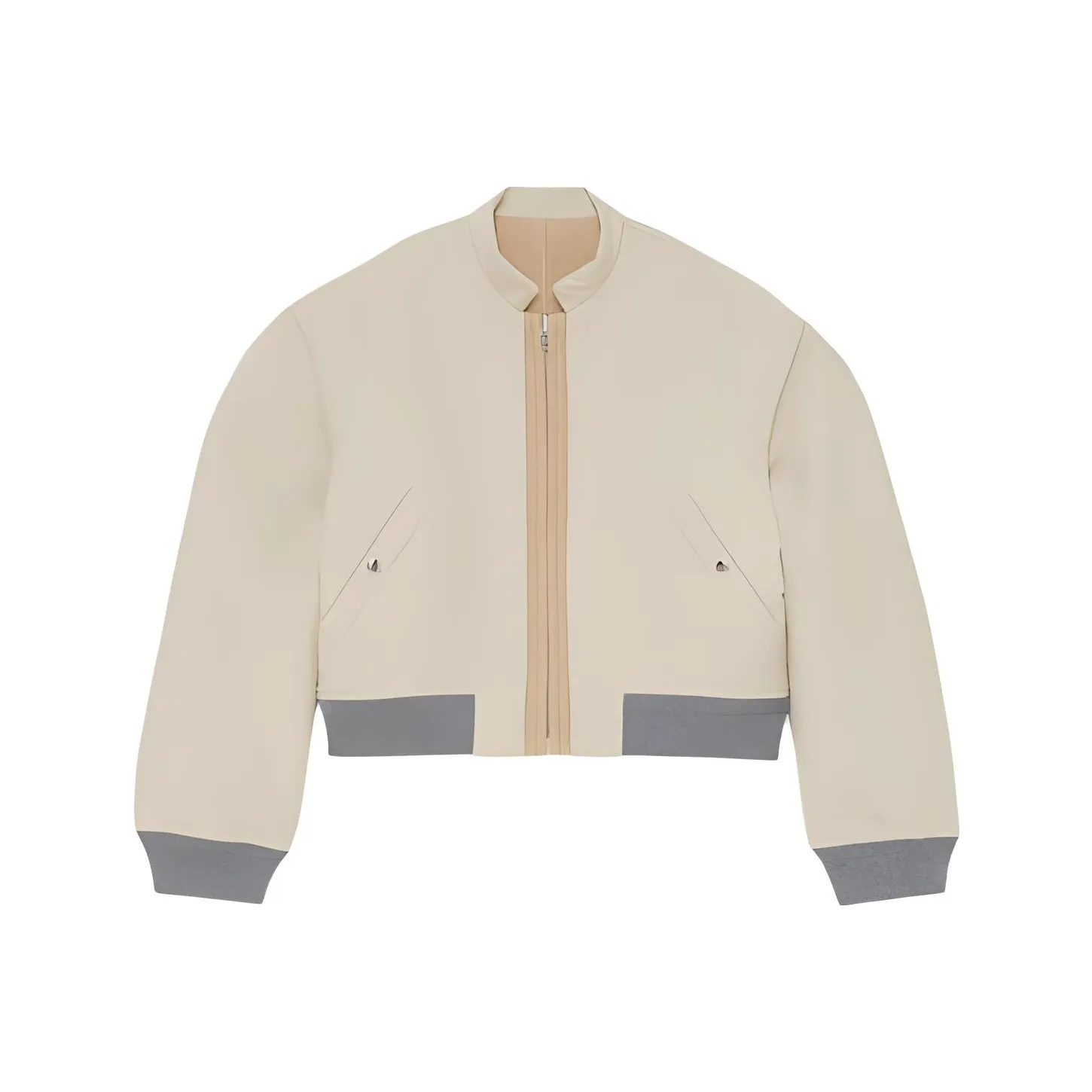 THEORY pattern jackets Women's Antique White
