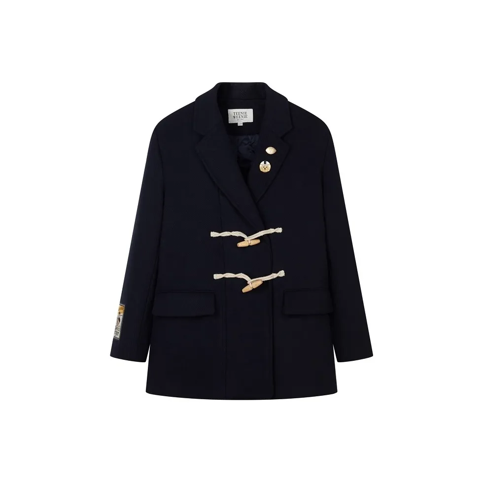 Teenie Weenie Coats Women's Navy Blue