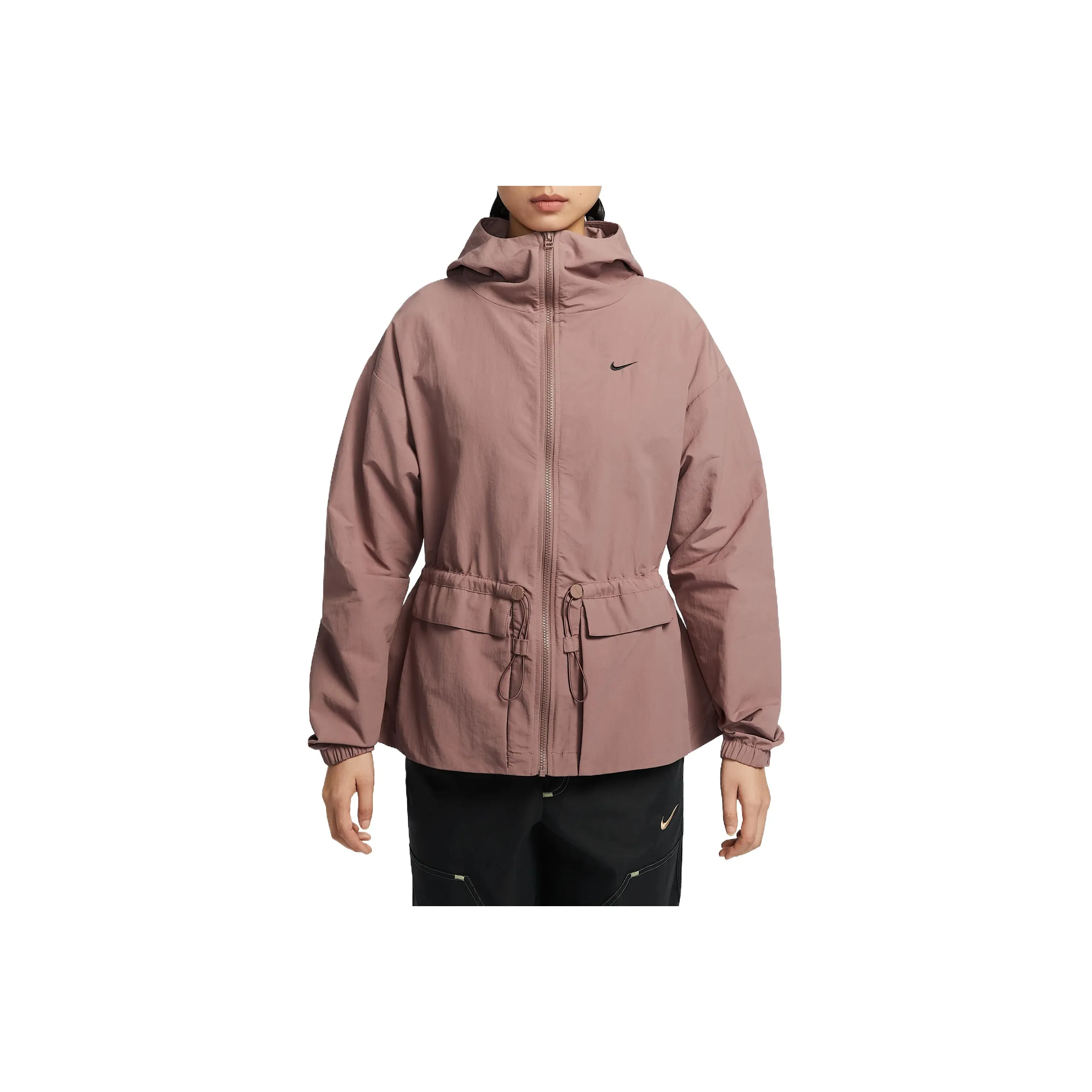 Nike Sportswearwoven SS24 Everything Куртка Женская Дымчатый Лиловый Красный Черный