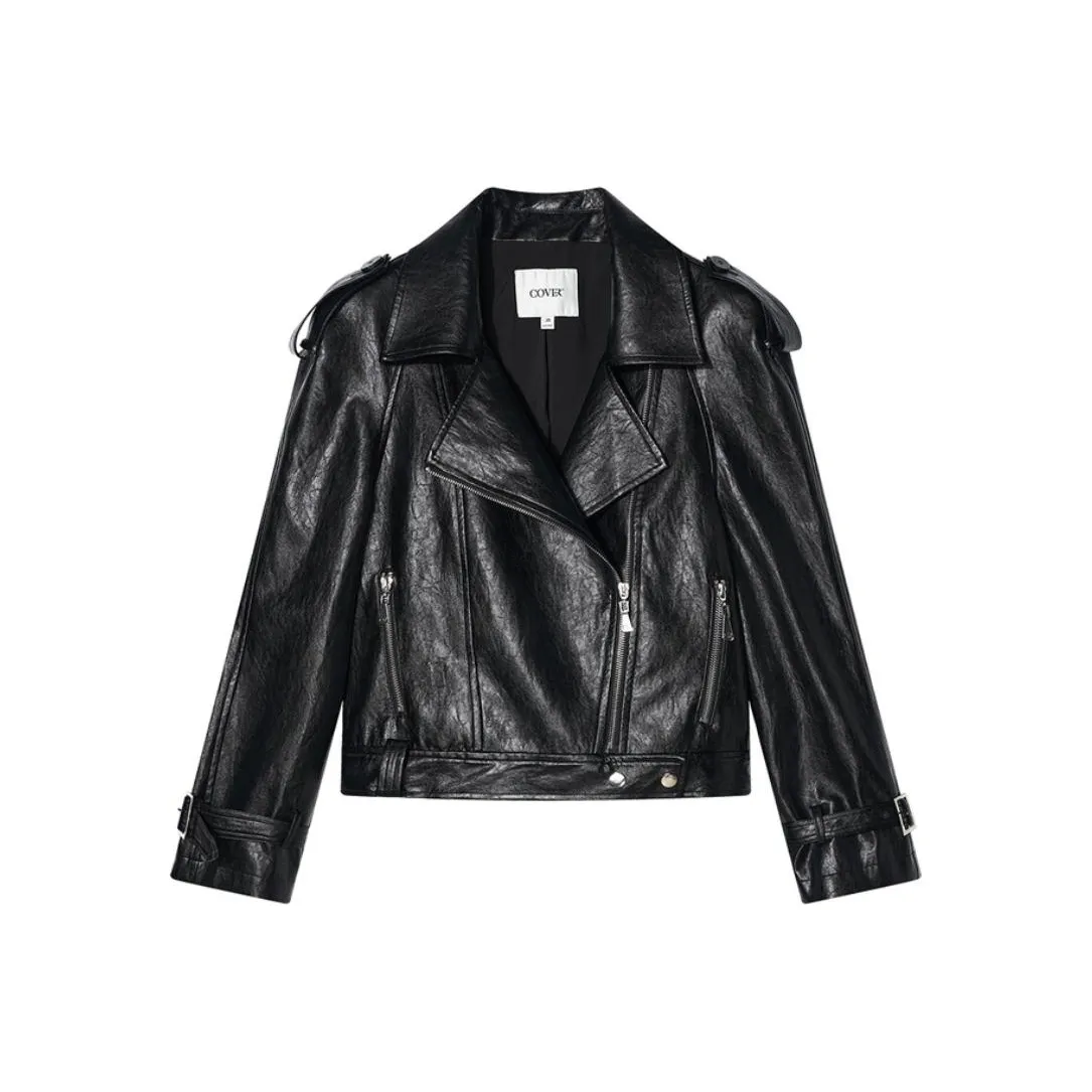 COVERINS Куртки Пальто Женские Черный