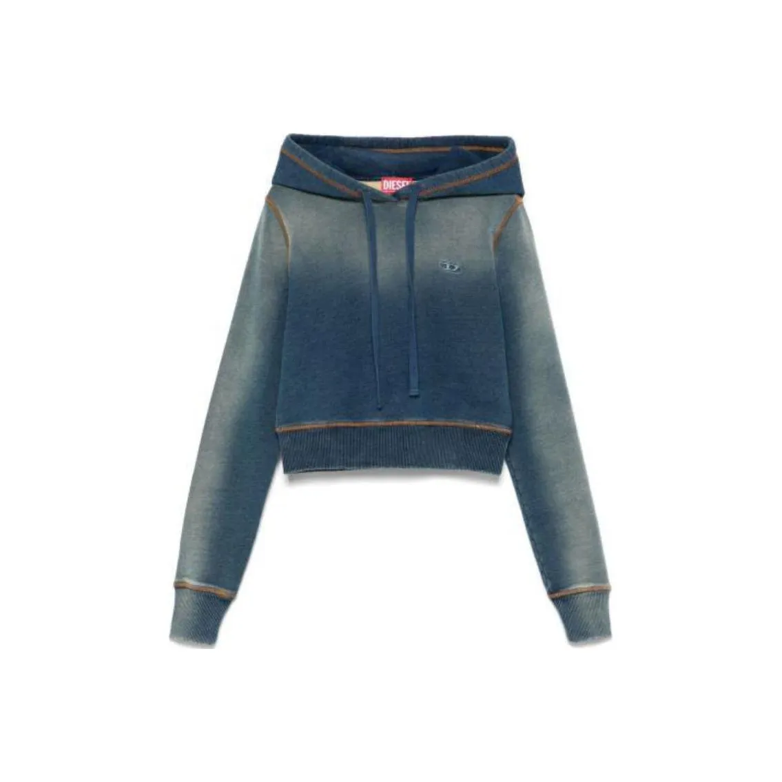 DIESEL Blue Women's Sweatshirts DIESEL Синий Женские Свитшоты