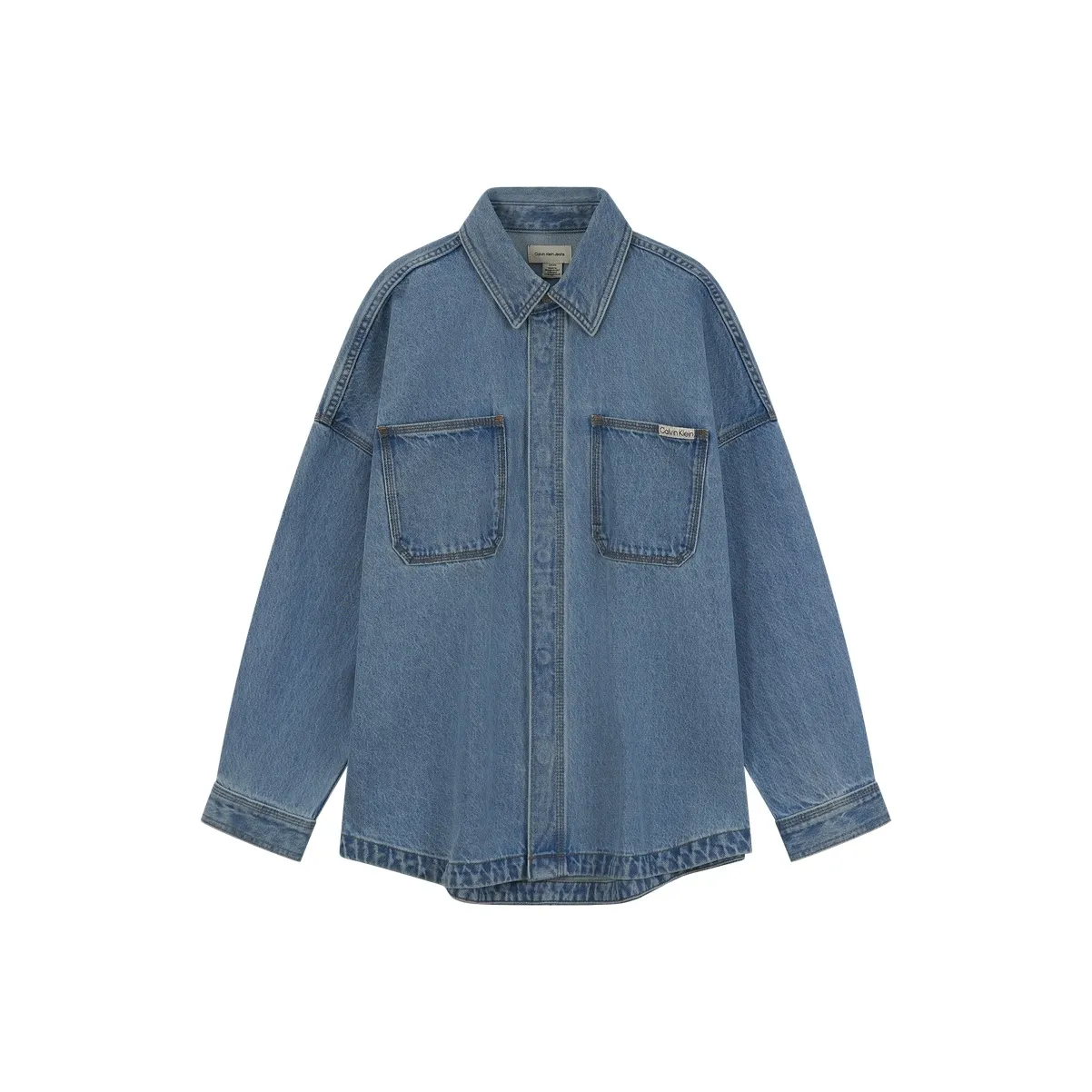 CALVIN KLEIN Shirt Women's Denim Light Blue