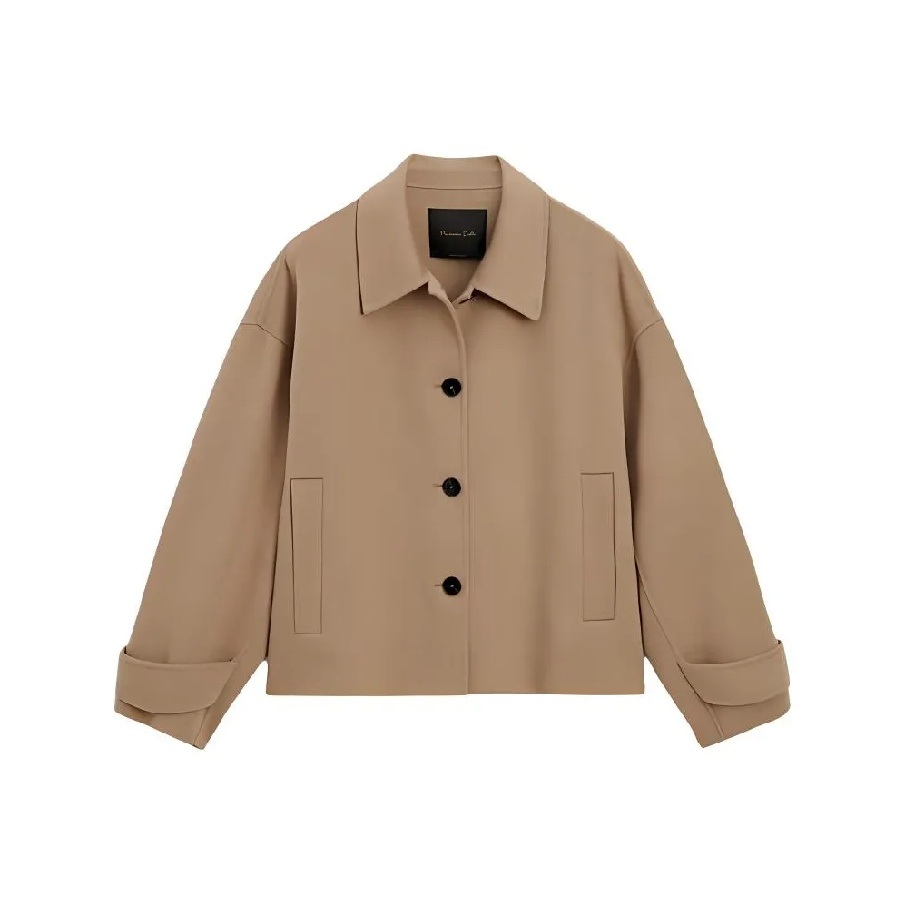 Massimo Dutti Jackets & Coats Women's Brown