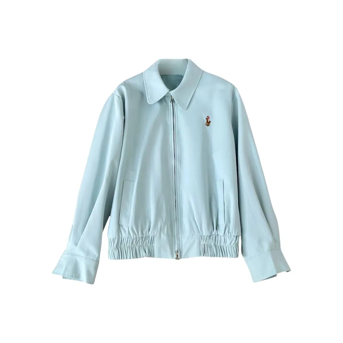 MO VOICE Куртки Пальто Женские Небесно-голубой