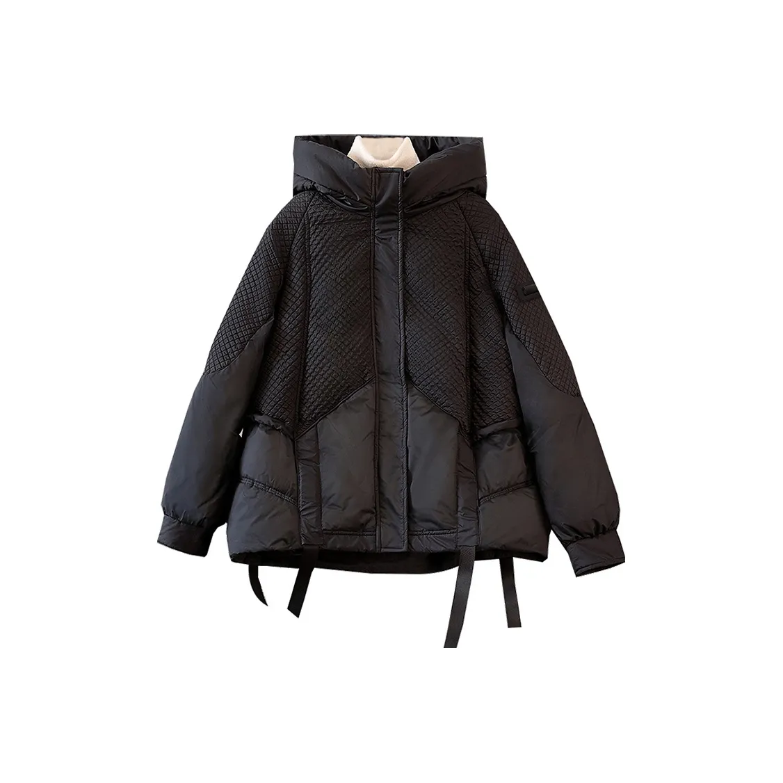 Cypress House Пуховик Женские Черный