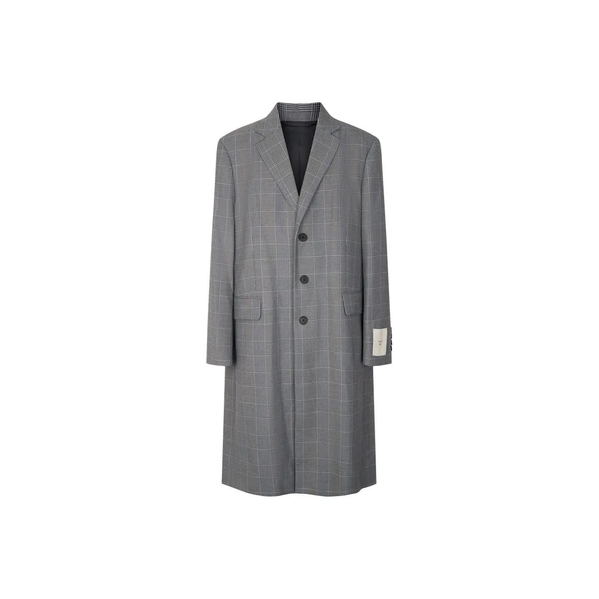 Calvin Klein Coats Men's VML Gray Plaid