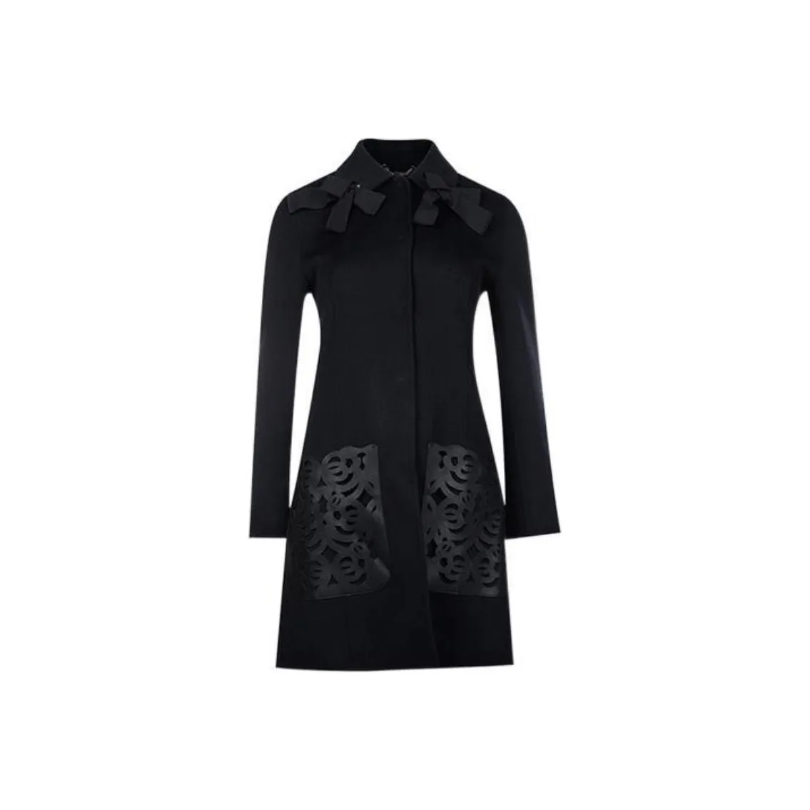 FENDI Coats Women
s Black