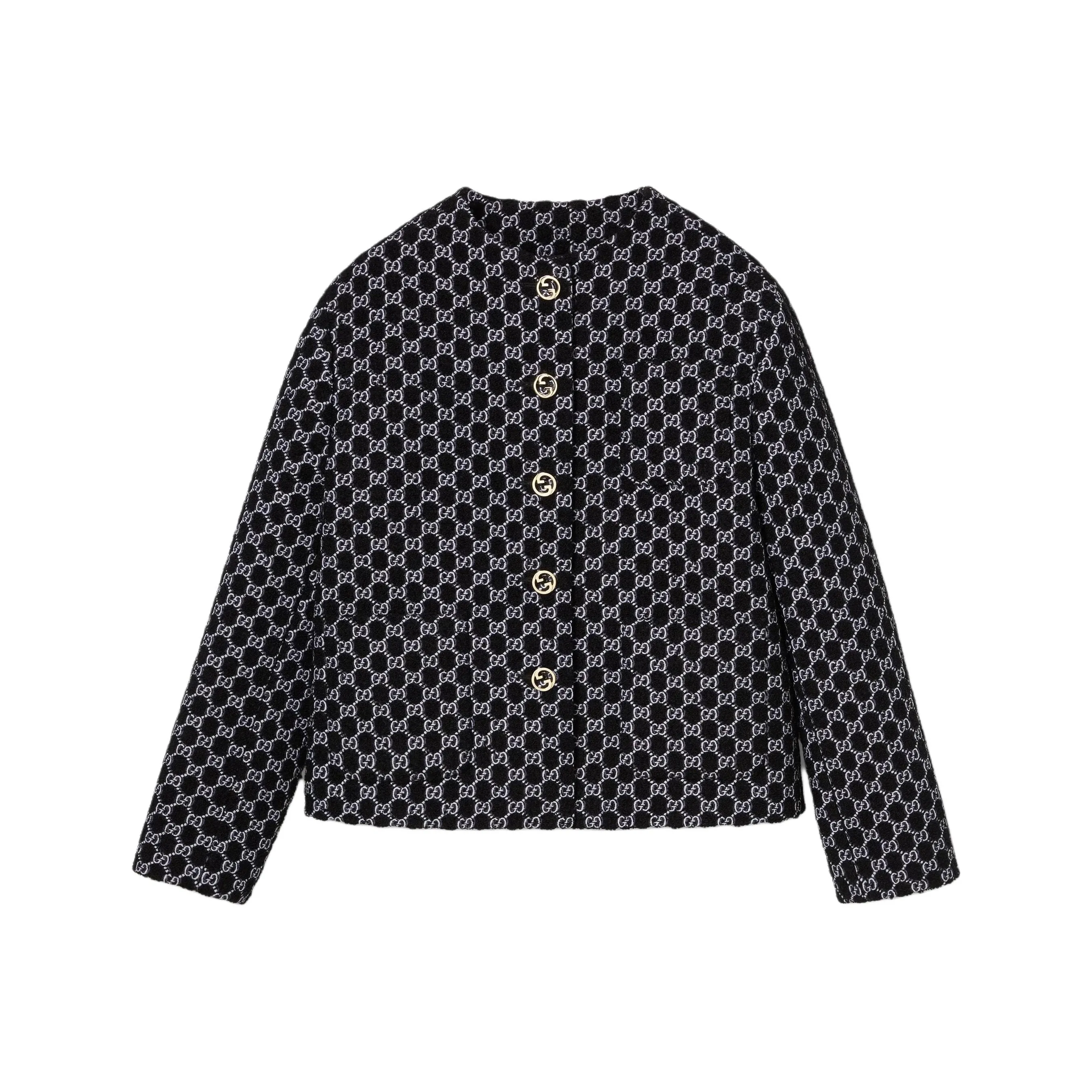 GUCCI SS24 Jackets & Coats Women's Black White