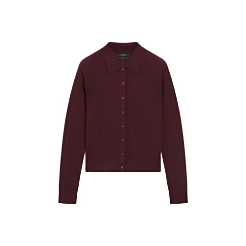 Massimo Dutti Красный Женский Трикотаж