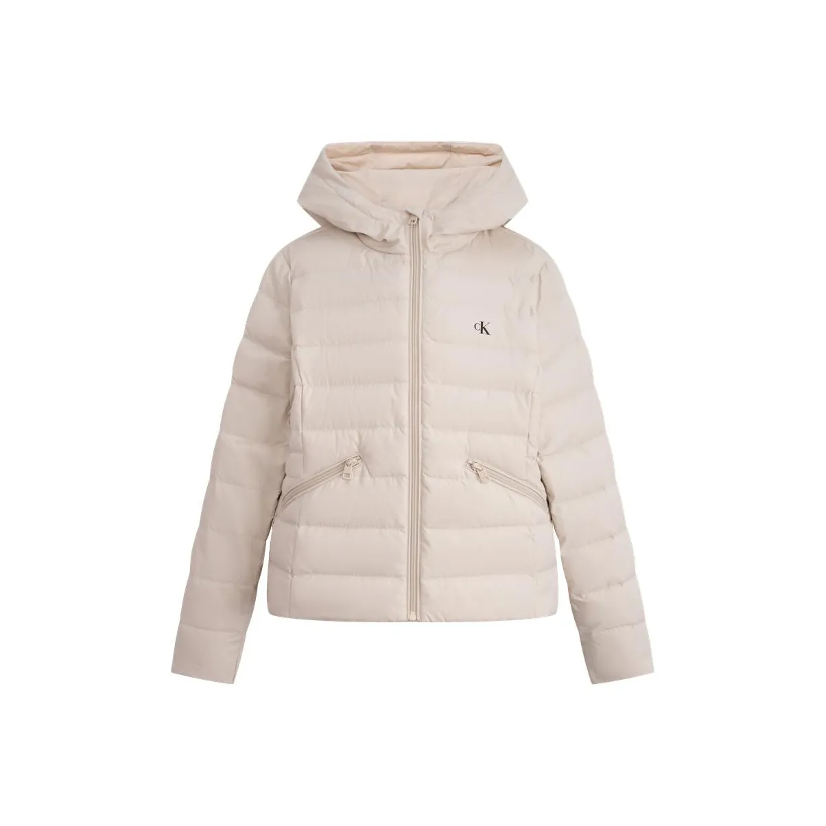 CALVIN KLEIN Down Jacket Women's Ivory White