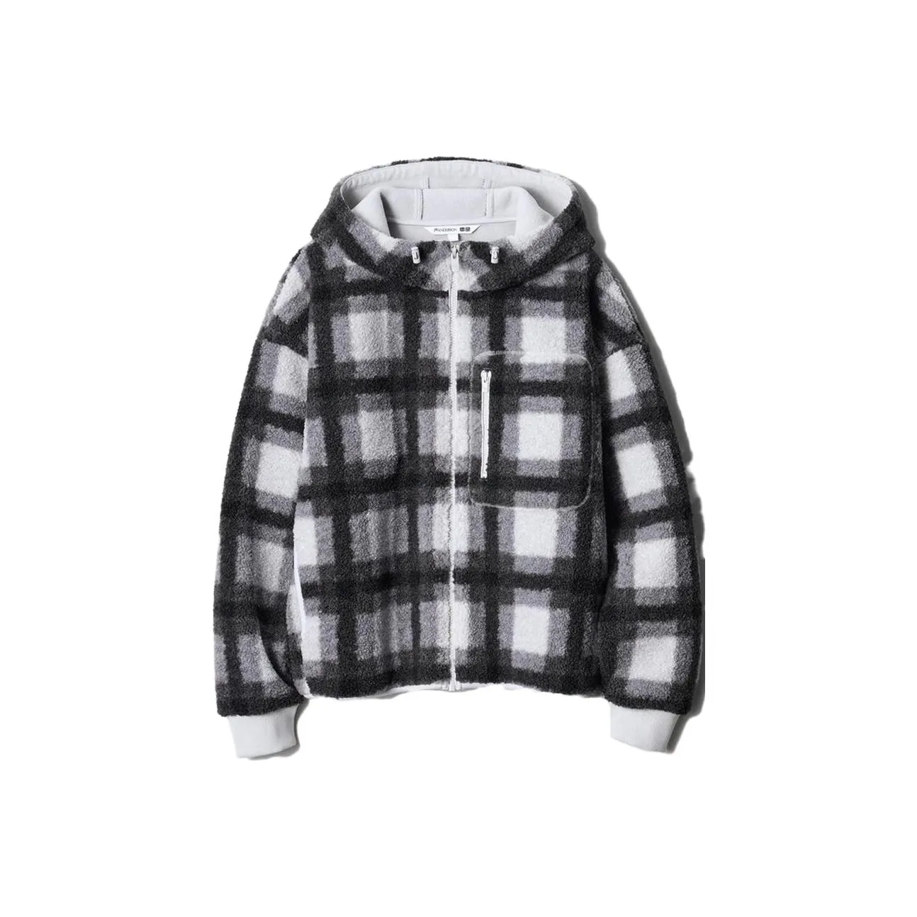 UNIQLO JW Anderson Collaboration Co Branded Series FW23 Куртка Женская Серого цвета