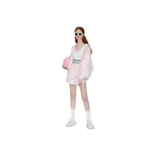 GIVH SHYH Розовый Женские Куртки