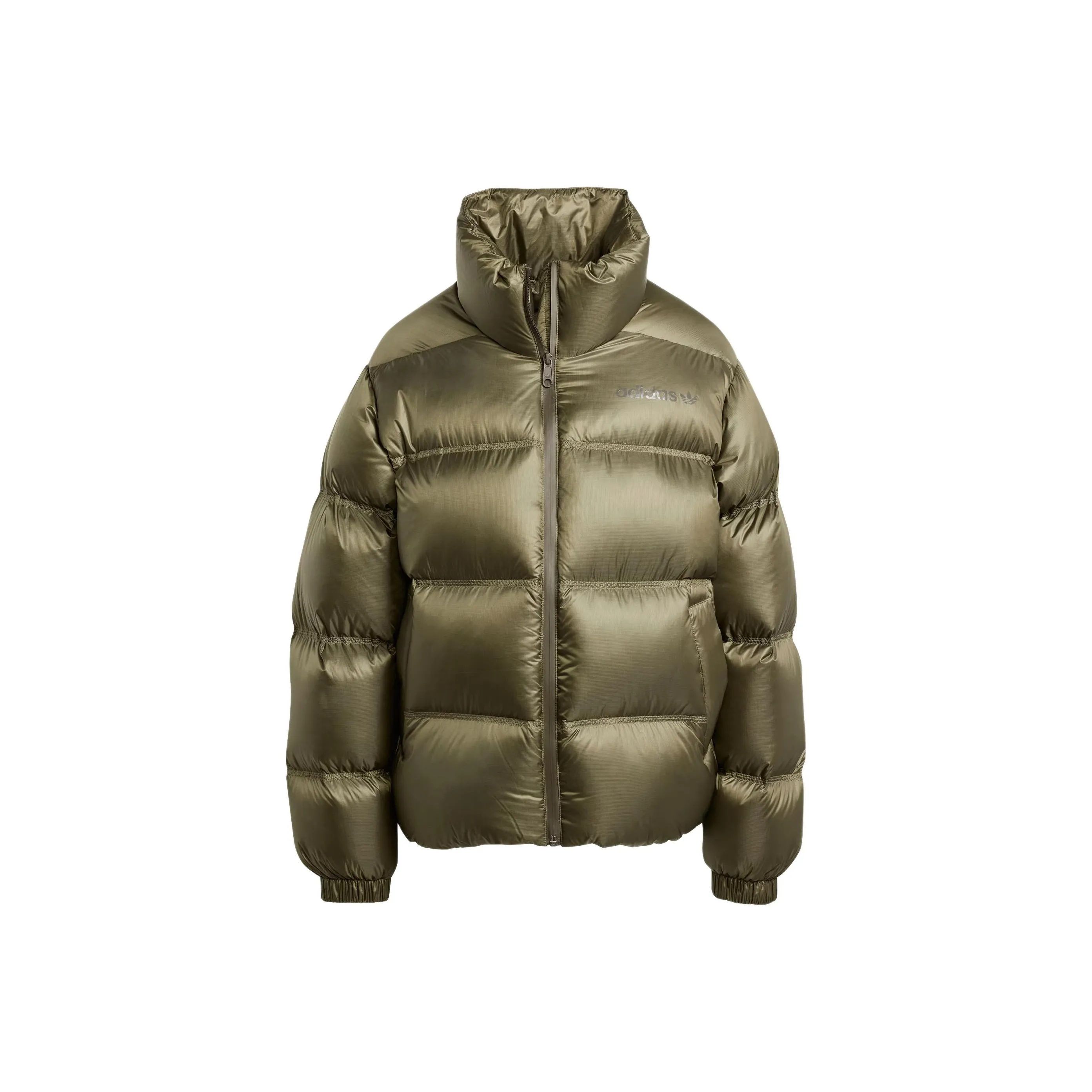 Adidas Originals PREMIUM PERTEX DOWN PUFFER Down Jacket Women's Strata Olive Green