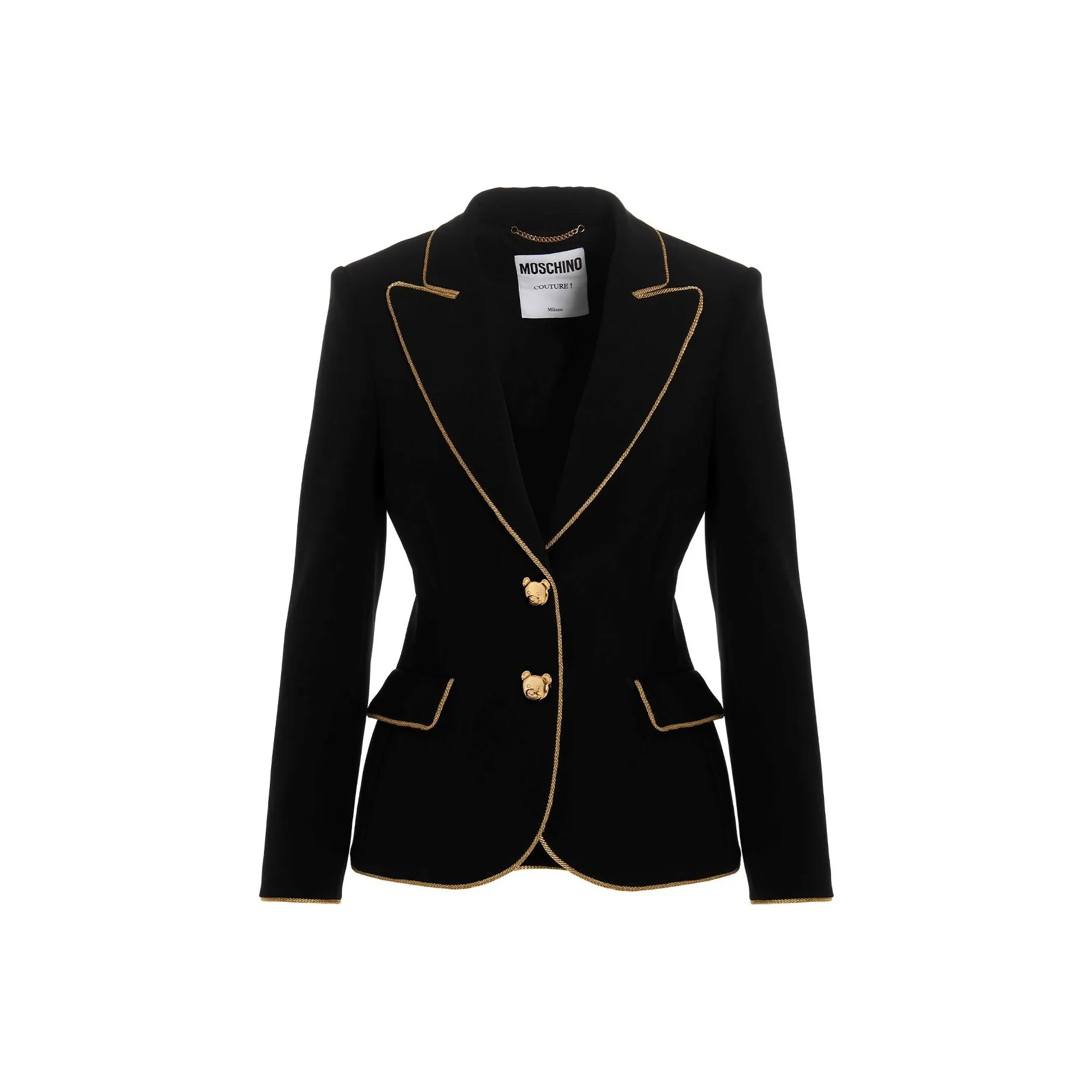 MOSCHINO Metallic trim Tailored Blazer