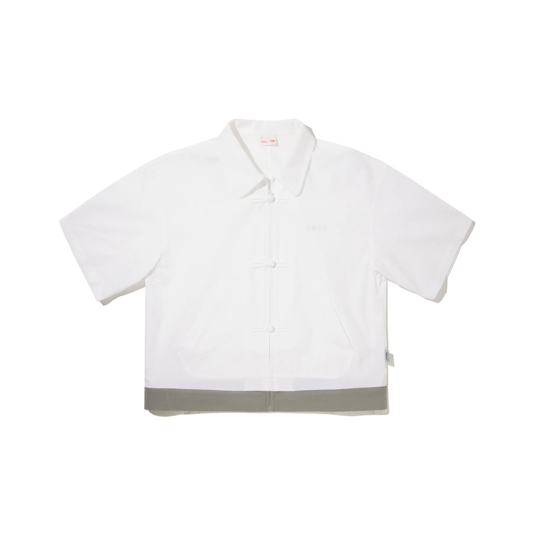 Подкладка x ANB Рубашка Женская Стандартная Белая Серебряная Лиса Серый