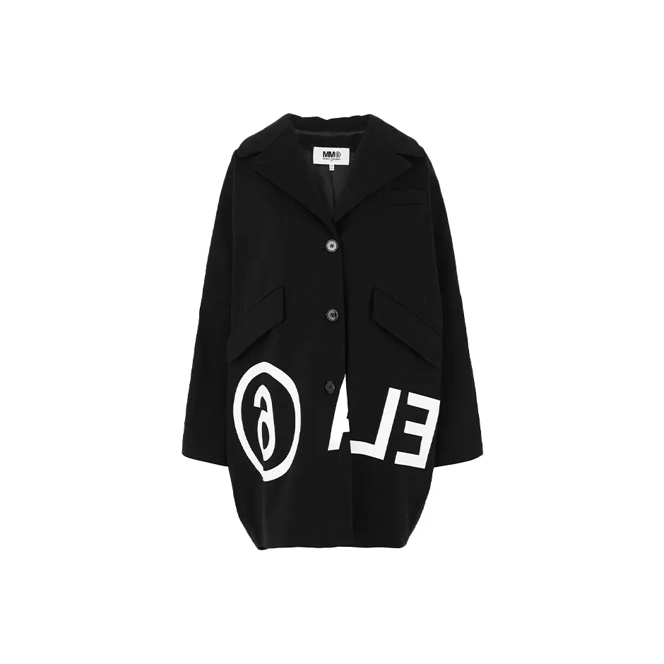 Maison Margiela Coats Women's Black