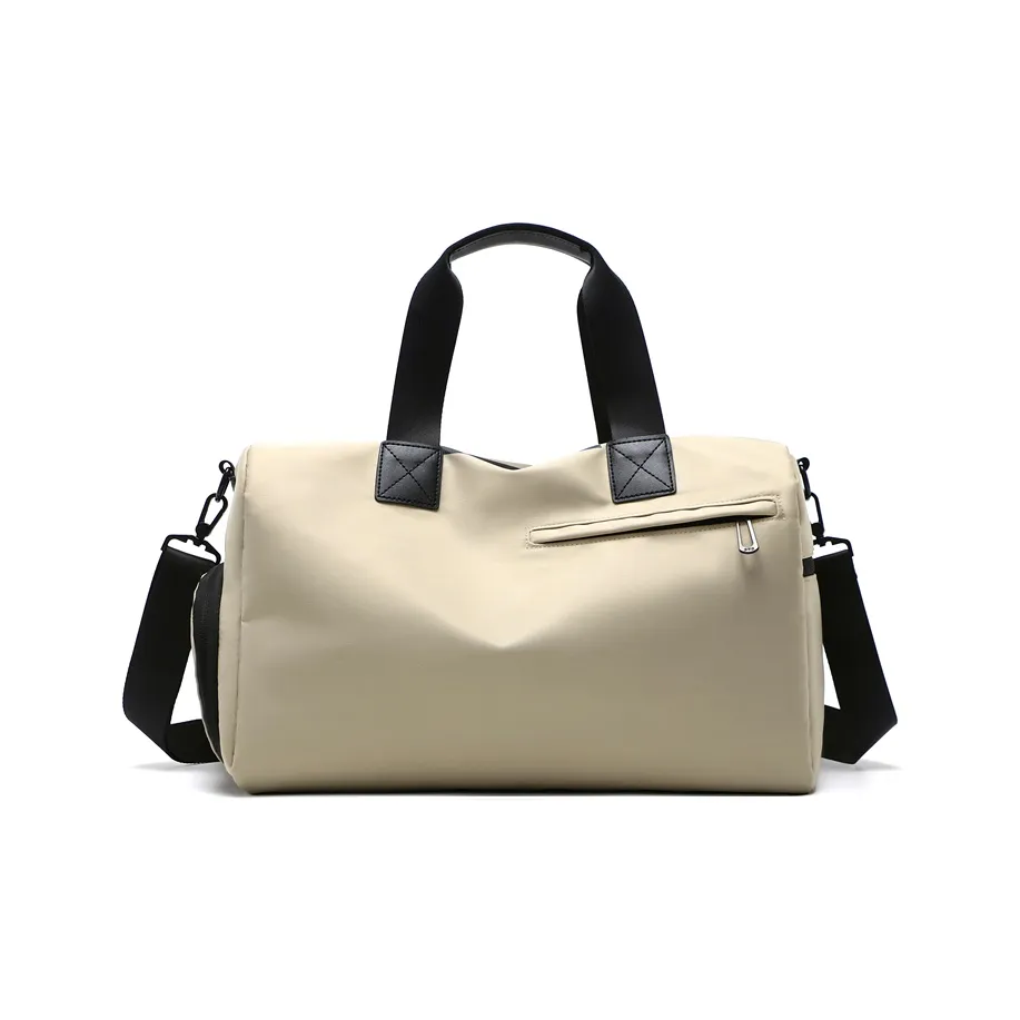 Single Warehouse Нейлоновая Спортивная Сумка Стандартная Унисекс Хаки Серый Черный