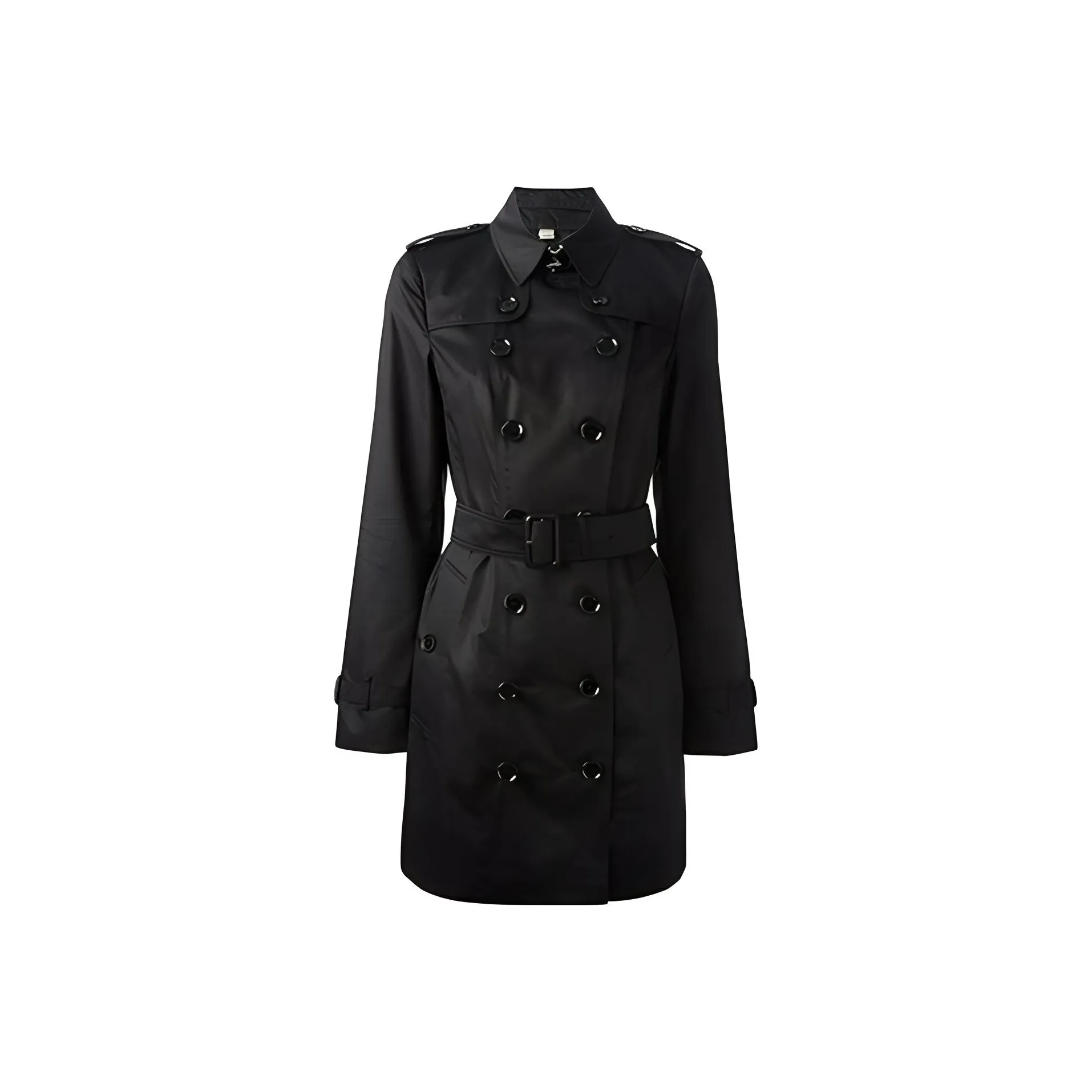 Burberry Coats Women's Black