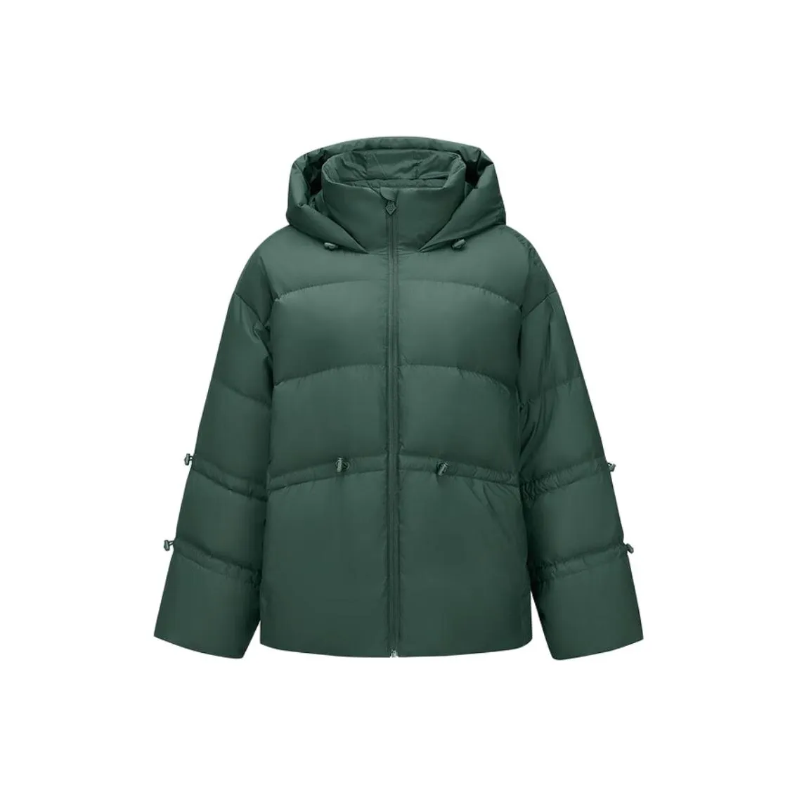 Skechers Пуховик Женские Темный Еловый Зеленый