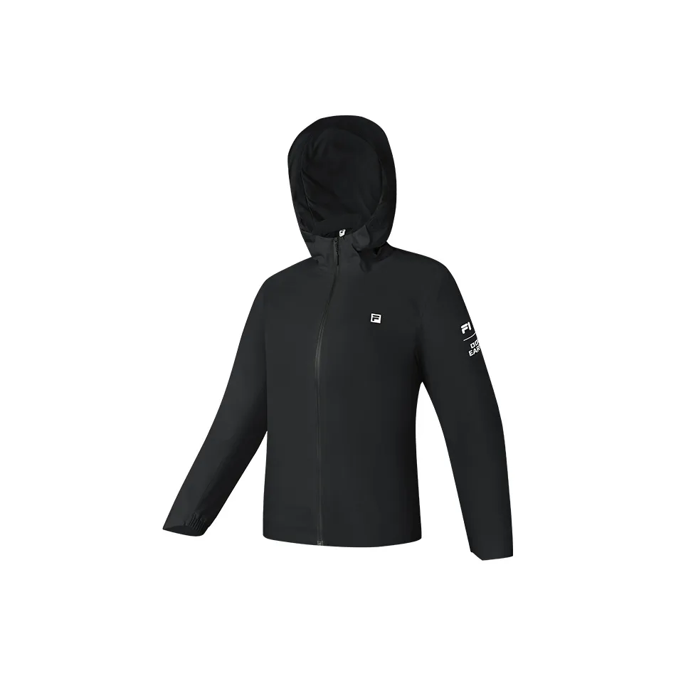 FILA x BBC EARTH Куртка Женская Темно-Черная