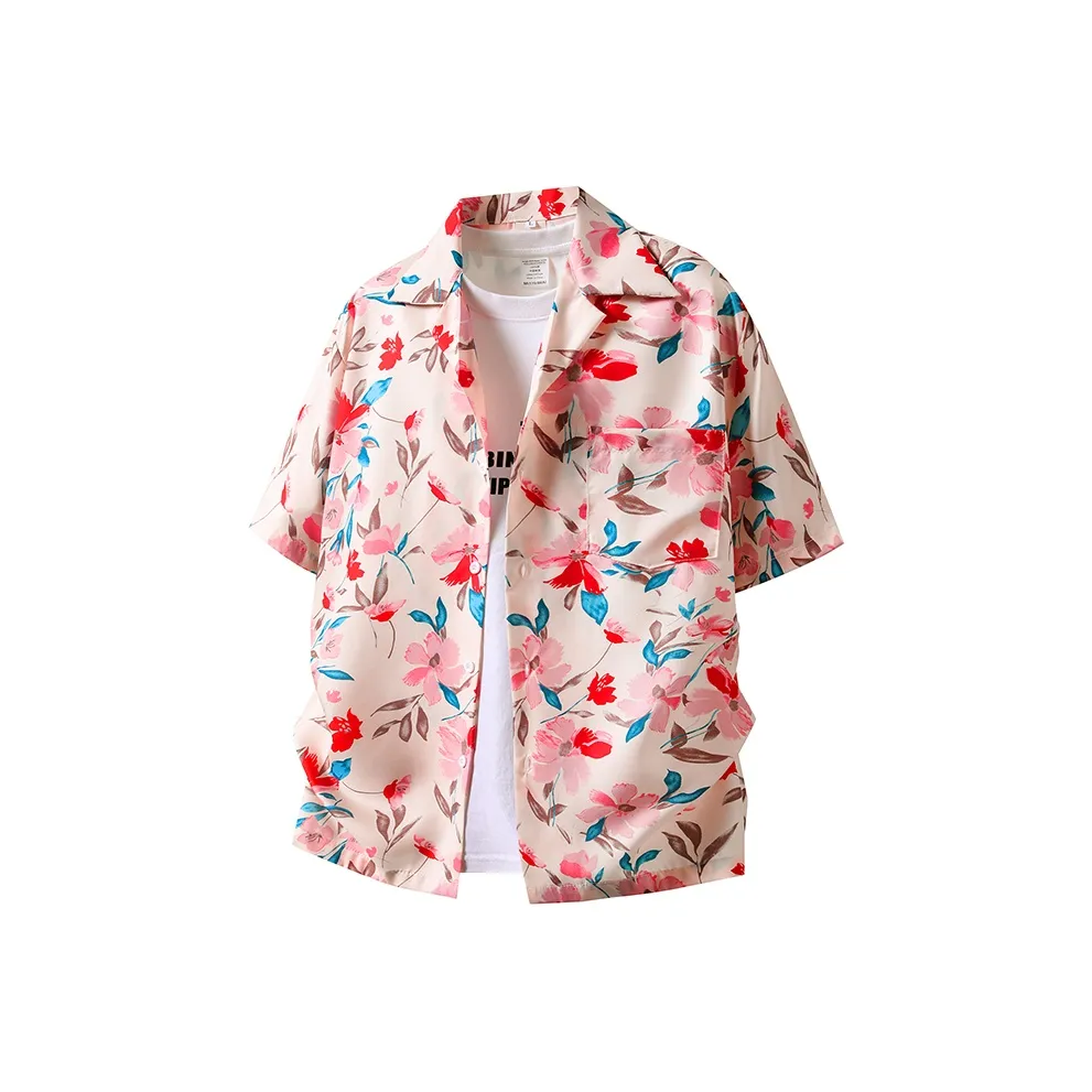 BEAR UNION Красный Унисекс Рубашки