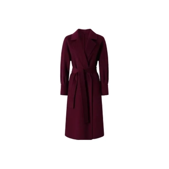 JZ. ANNAKRO Coats Women's Burgundy