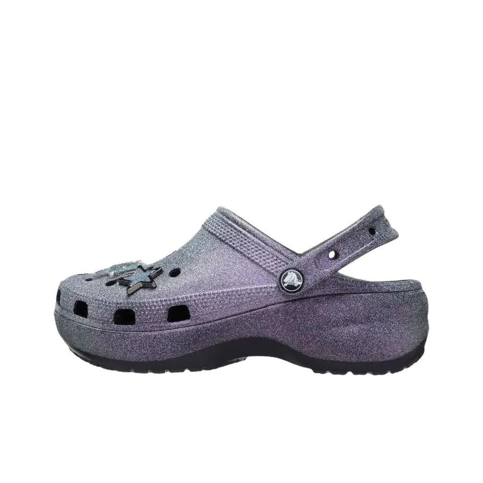 Crocs Sabo Женские Фиолетово-Черные