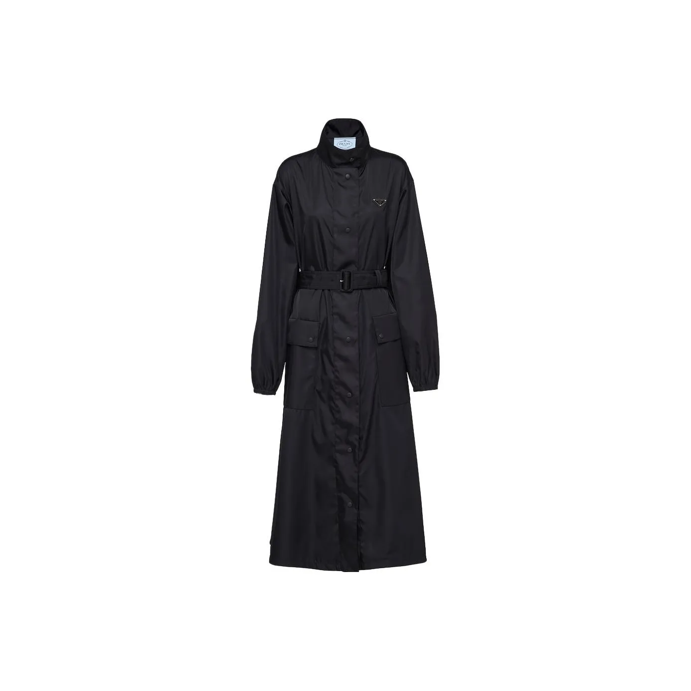 PRADA Re Nylon Logo print Raincoat