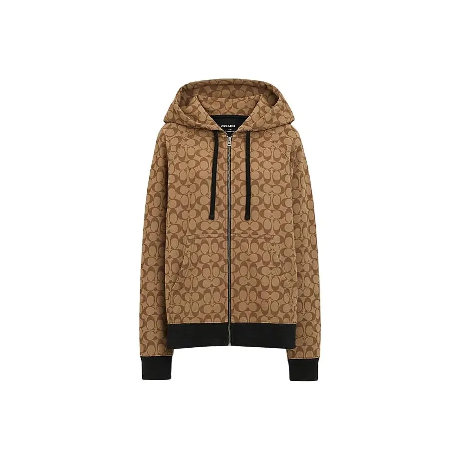 COACH SS24 Свитшот Женский Хаки