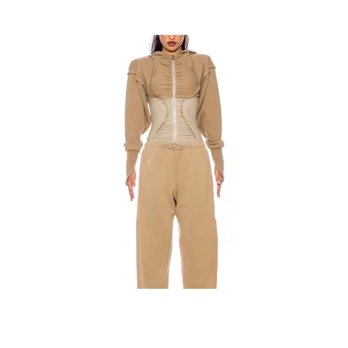 SAMI MIRO VINTAGE Тауповый/Тауповый Женские Свитшоты