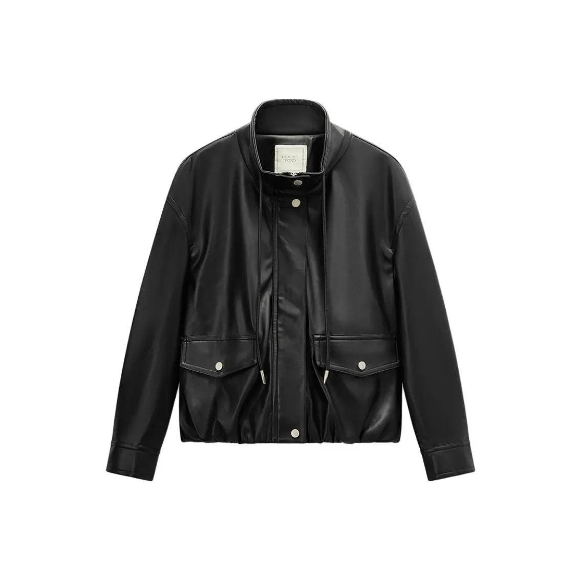 EICHITOO Куртки Пальто Женские Черный