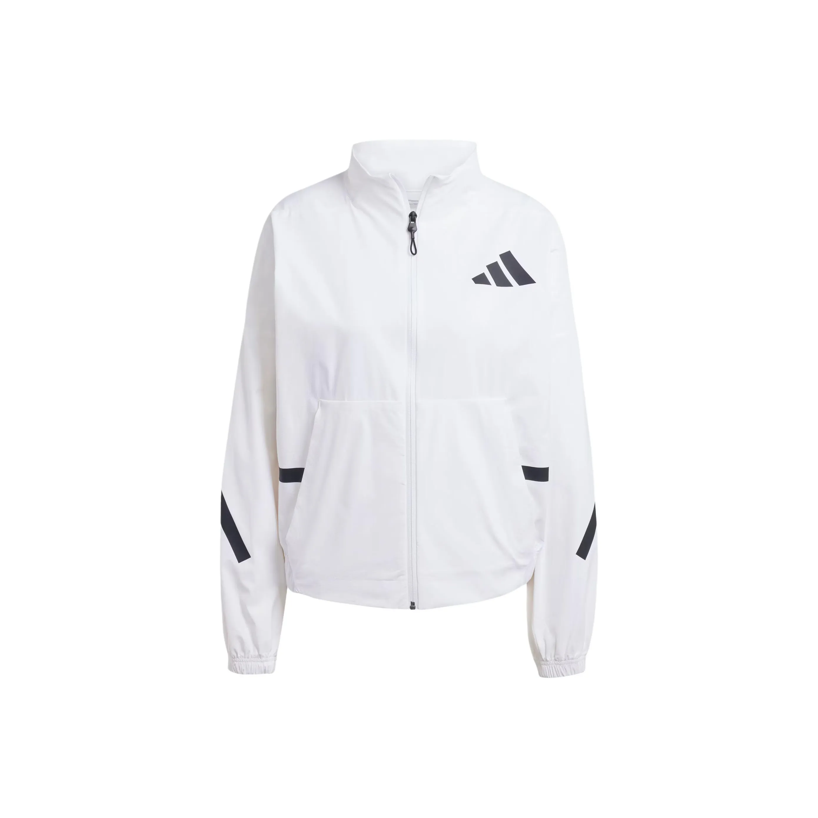 Adidas True Healing Collection Track ZNE WOVEN FULL ZIP TOP Jacket Women's White