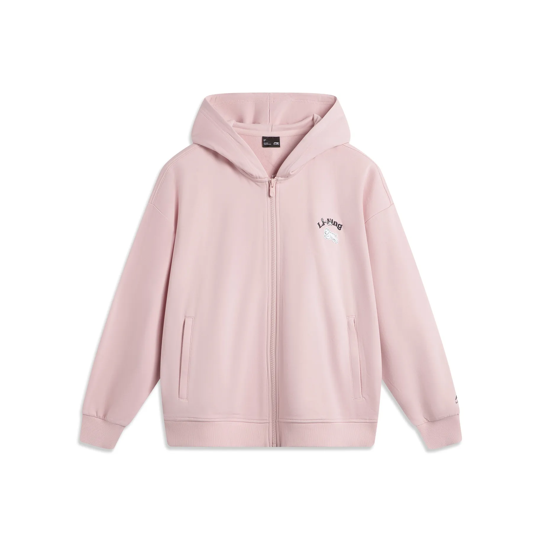 LINING Sports Life Collection Толстовка Женская Светлый Румяно-Розовый