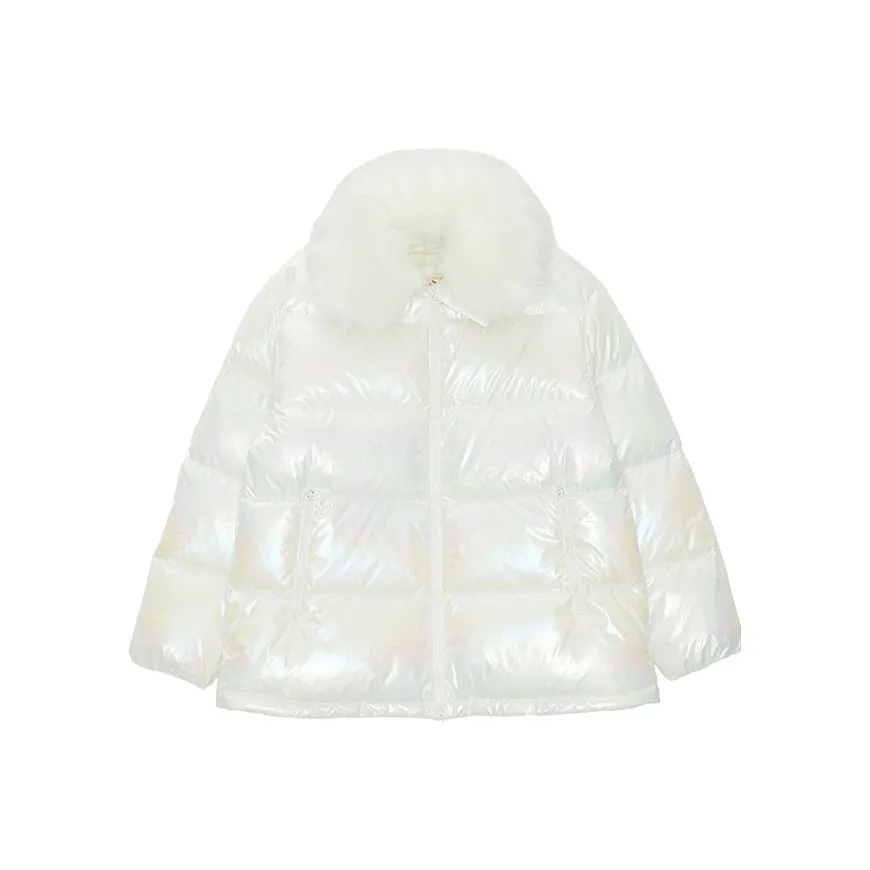 Ed Hardy FW23 Down Jacket Women's White