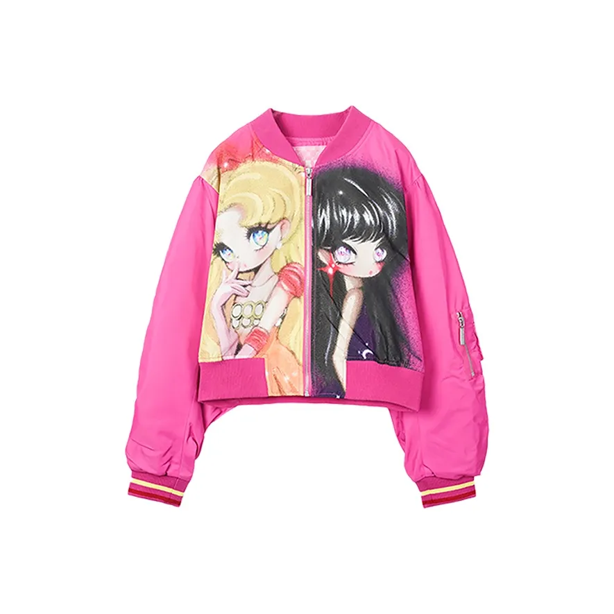 LALABOBO Куртки Пальто Женские Розовые