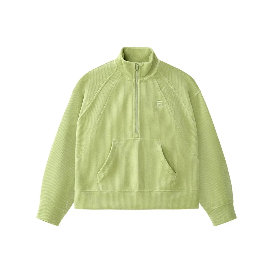 FILA FUSION Крем Фруктовый Зеленый Женские Свитшоты