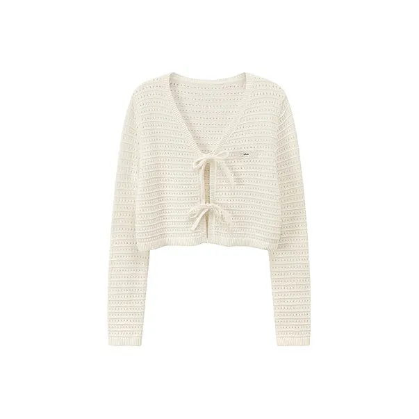 CHUU Knitwear Women's White Apricot
