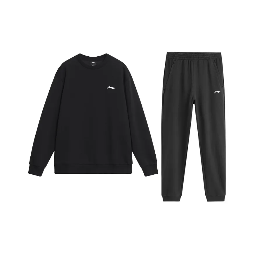 LINING Football Повседневная спортивная одежда Мужская Стандартная Черная