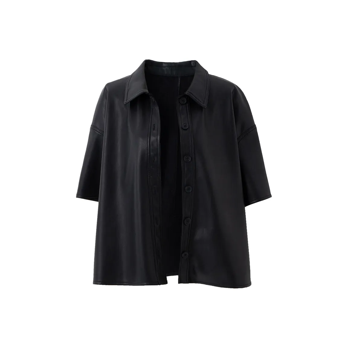 SOON FLOWER Leather mercy jacket Women's Black