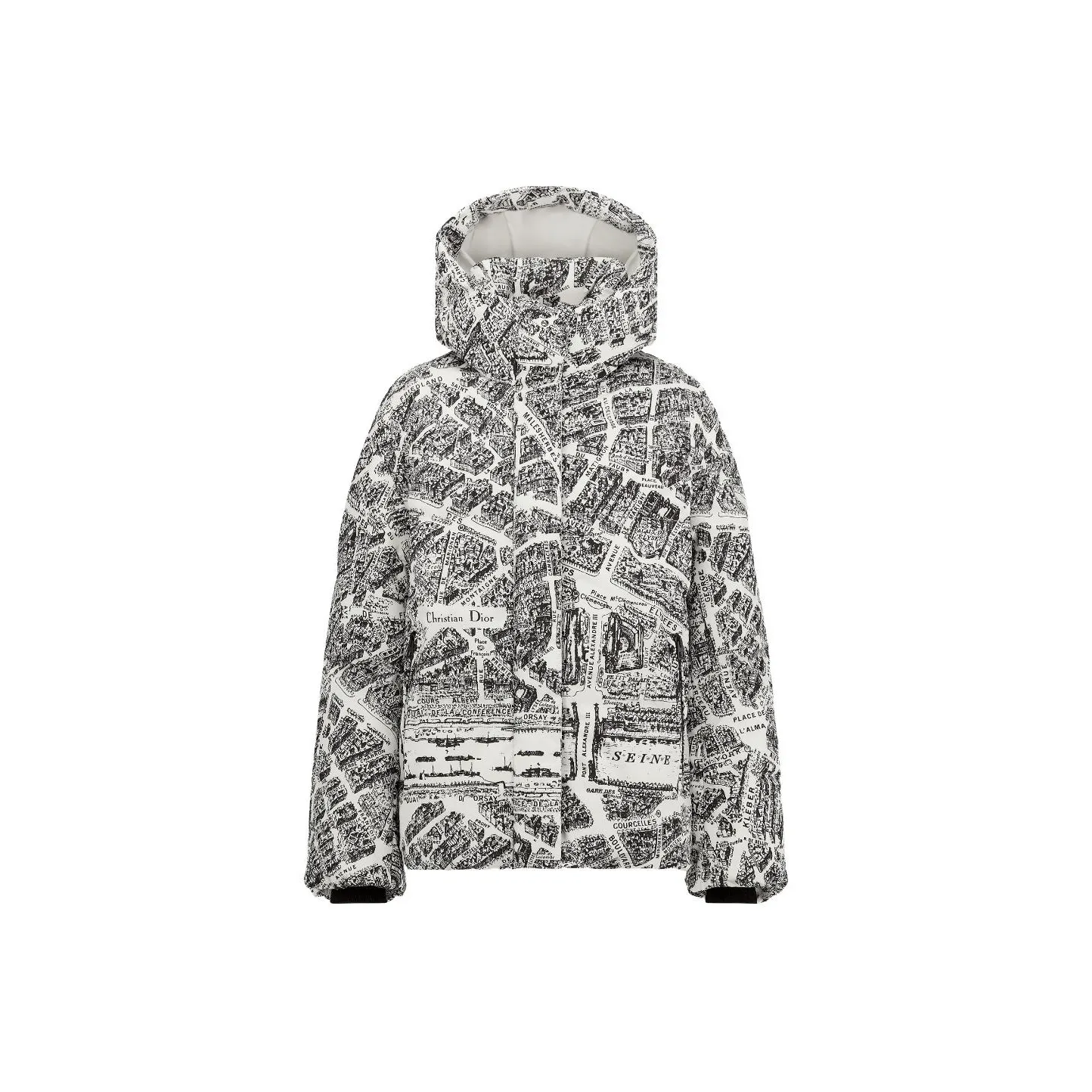 DIOR Puffer Jacket Women's Multicolor