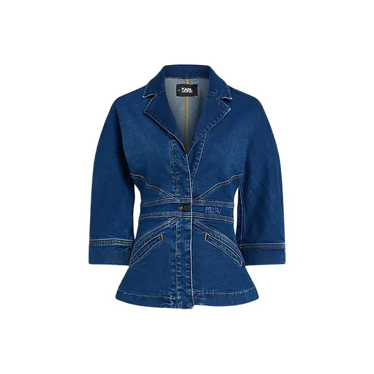 KARL LAGERFELD Denim Jacket Women's Blue