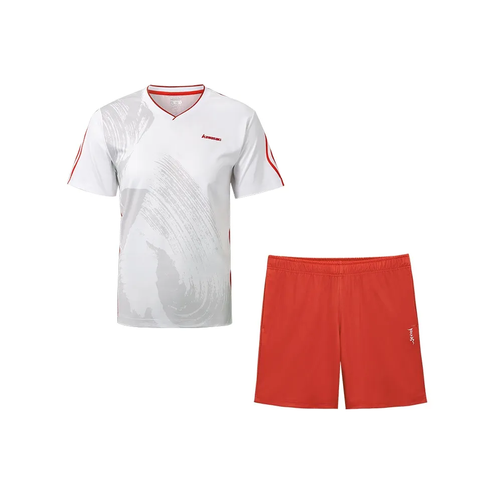 Kawasaki Feitian Series Спортивный и Фитнес Бадминтон Комплект Унисекс Красный Белый Коричневый